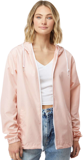 Independent Trading EXP54LWZ Blush / White Zipper