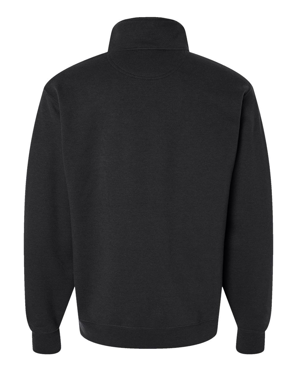 Champion Unisex Powerblend Quarter Zip Pullover S450 Black | Jiffy