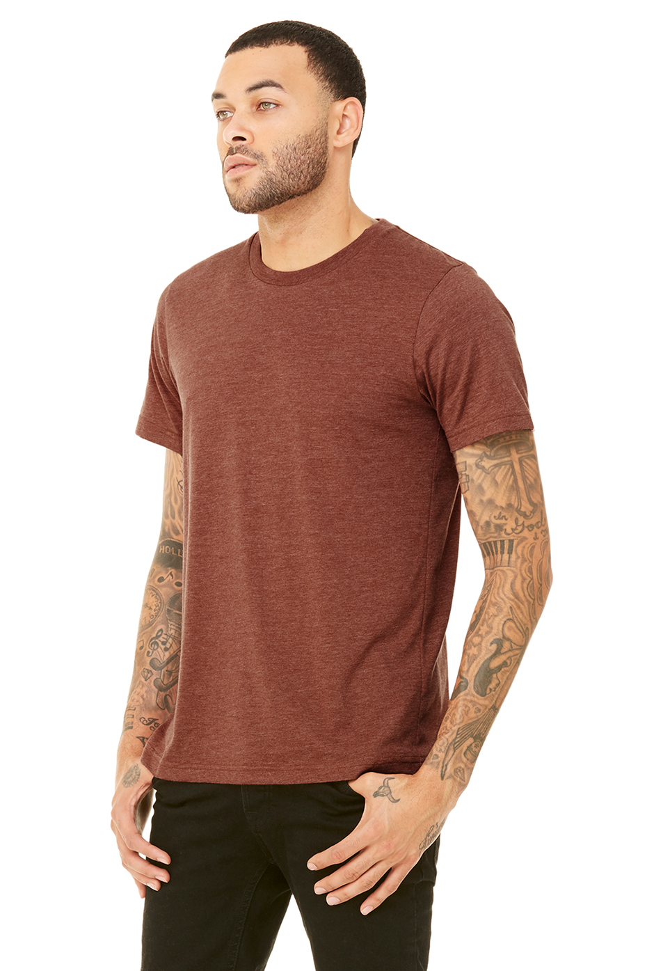 Bella + Canvas 3001C Heather Clay