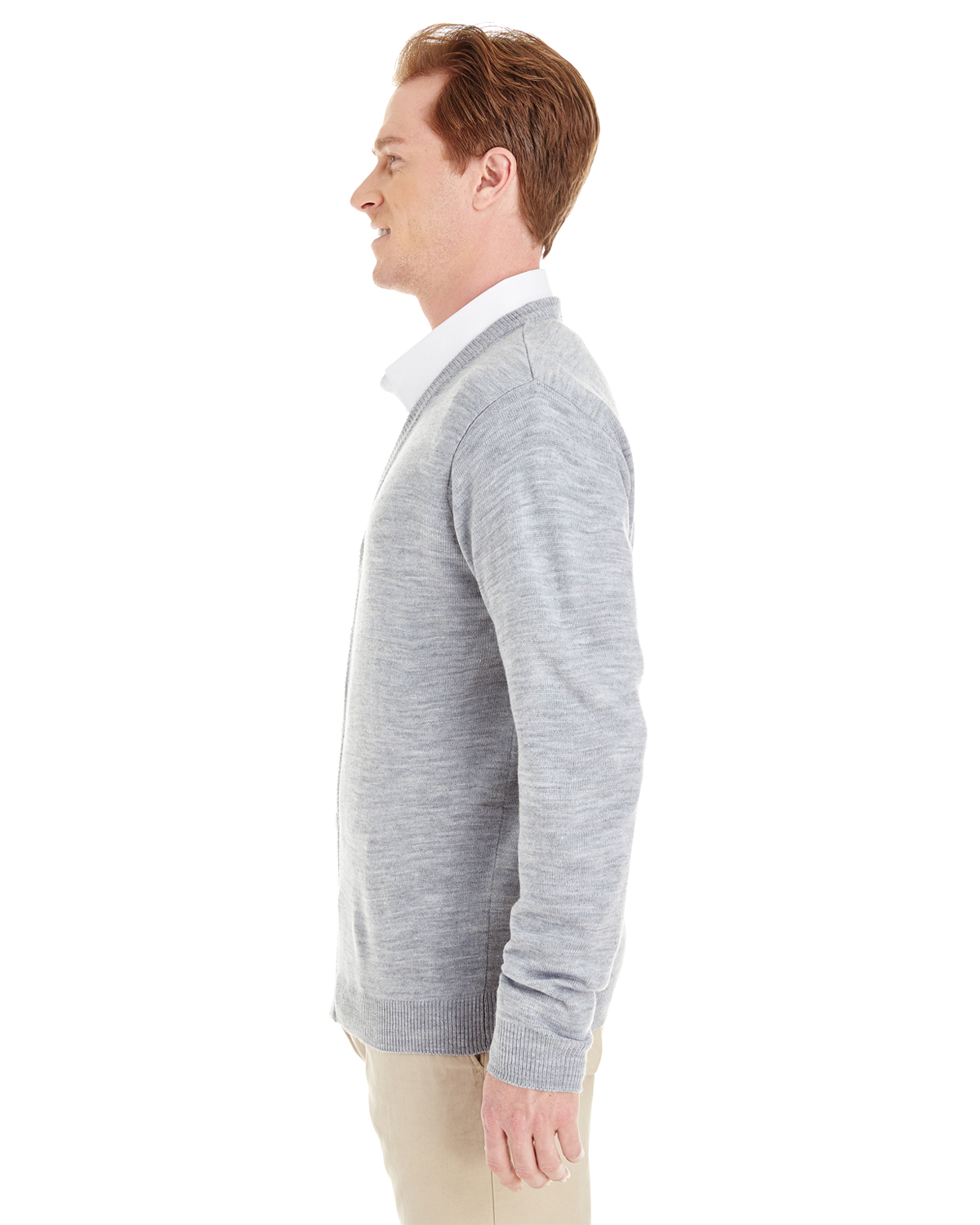 Harriton M425 Gray Heather