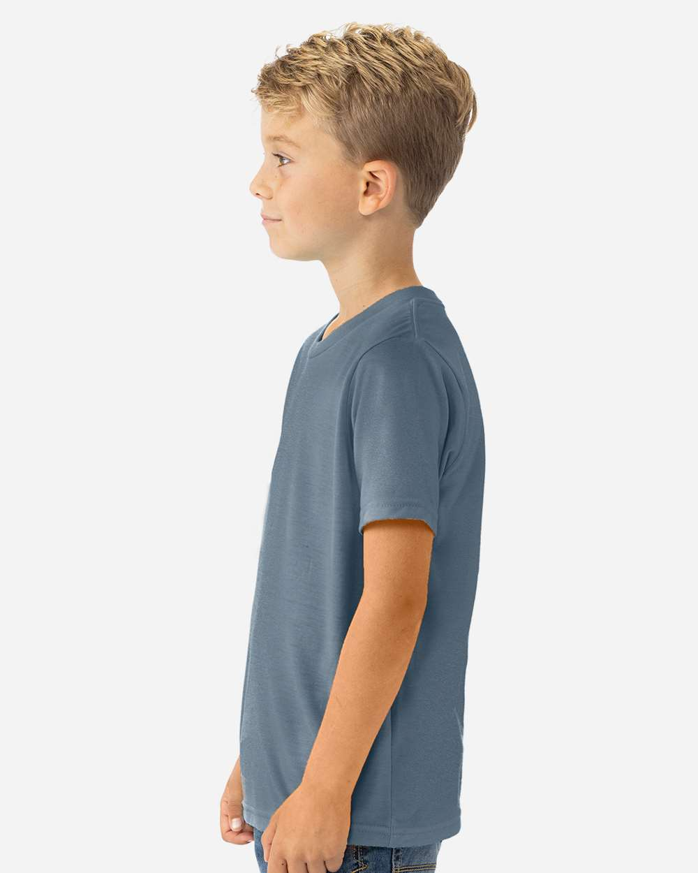 Next Level 3312 Heather Slate Blue