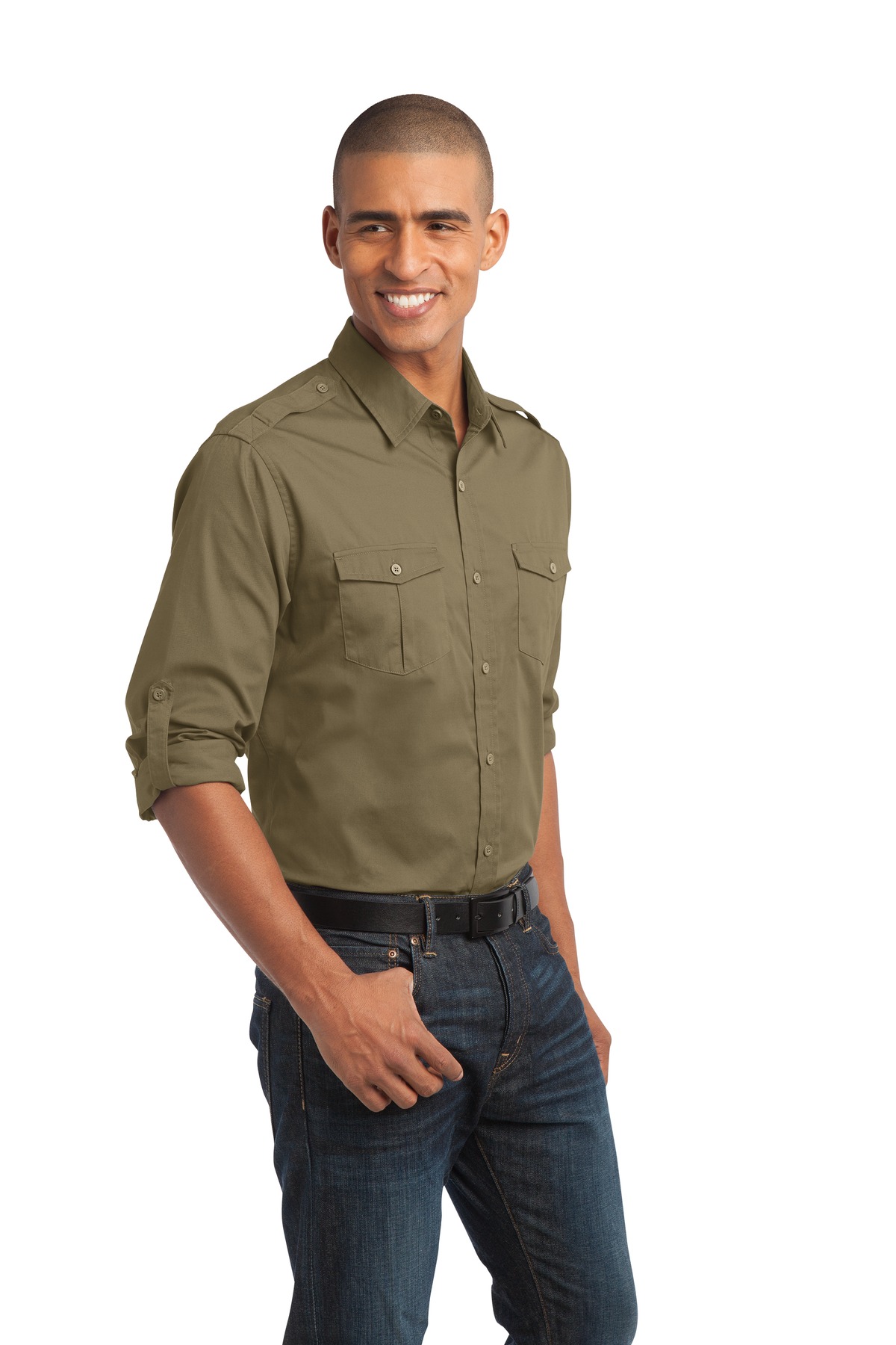 Port Authority S649 Vintage Khaki