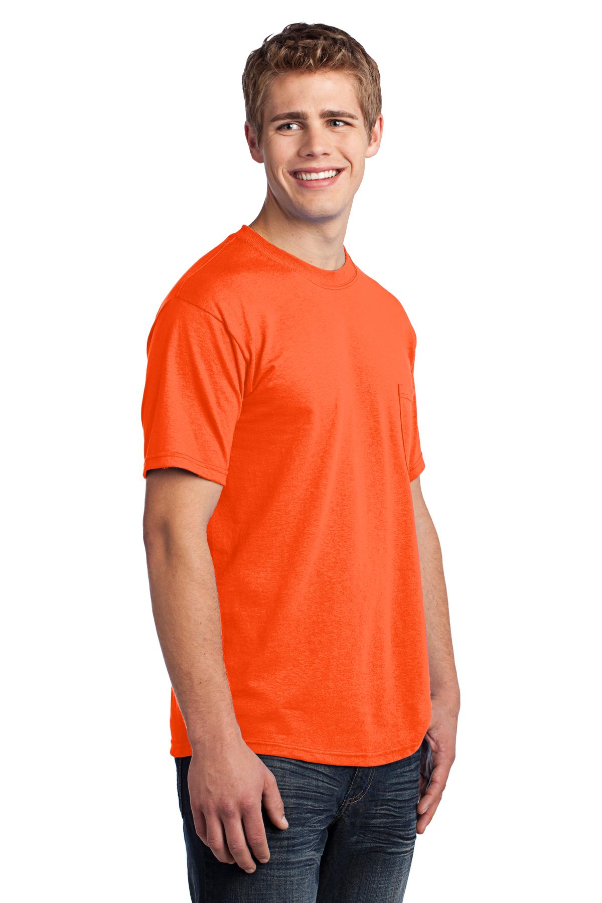 Port & Company USA100P Safety Orange