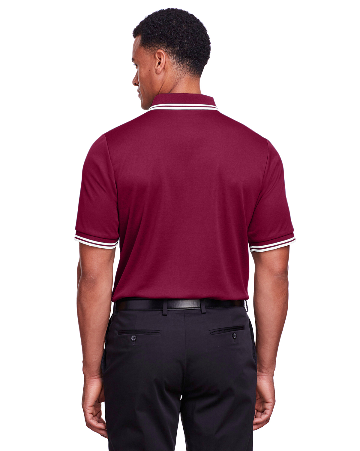 Devon & Jones DG20C Burgundy / White