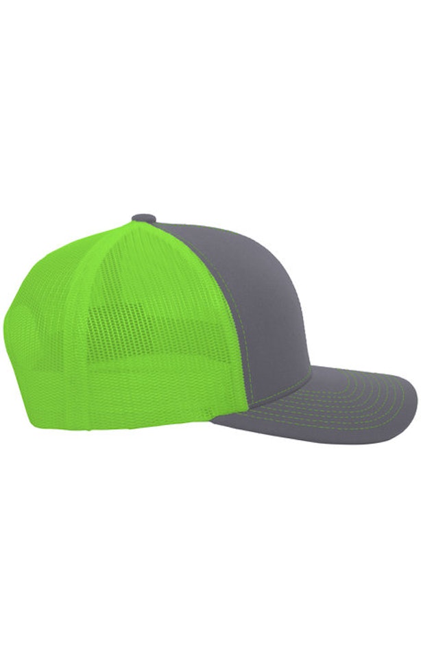 Pacific Headwear 0104PH Graphite / Neon Green
