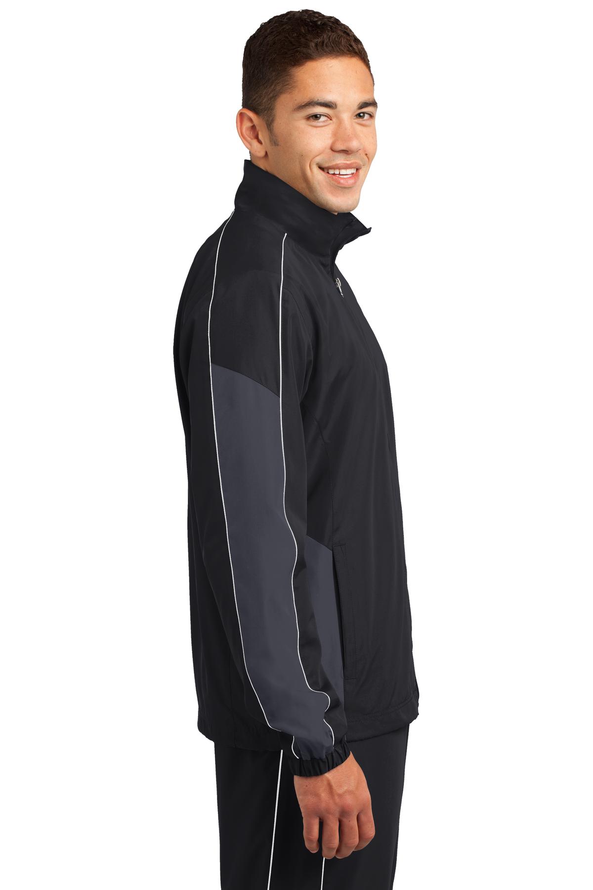 Sport-Tek JST61 Black / Graphite Gray