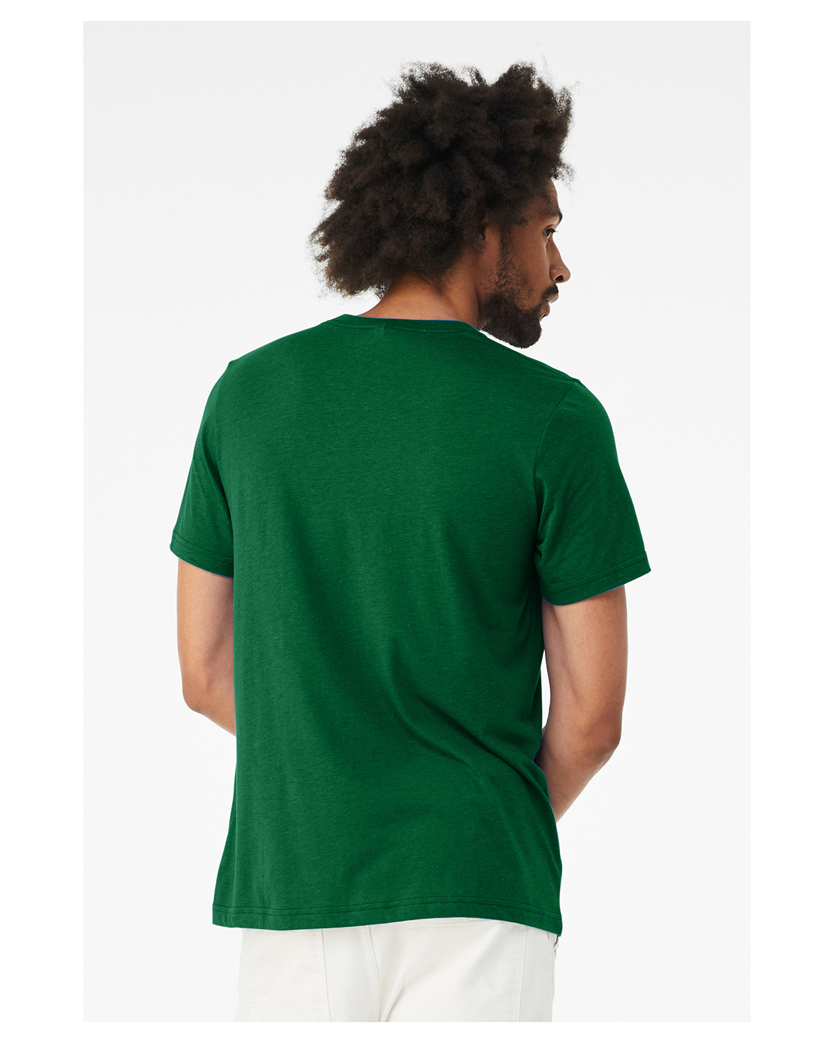 Bella + Canvas 3413C Solid Kelly Triblend