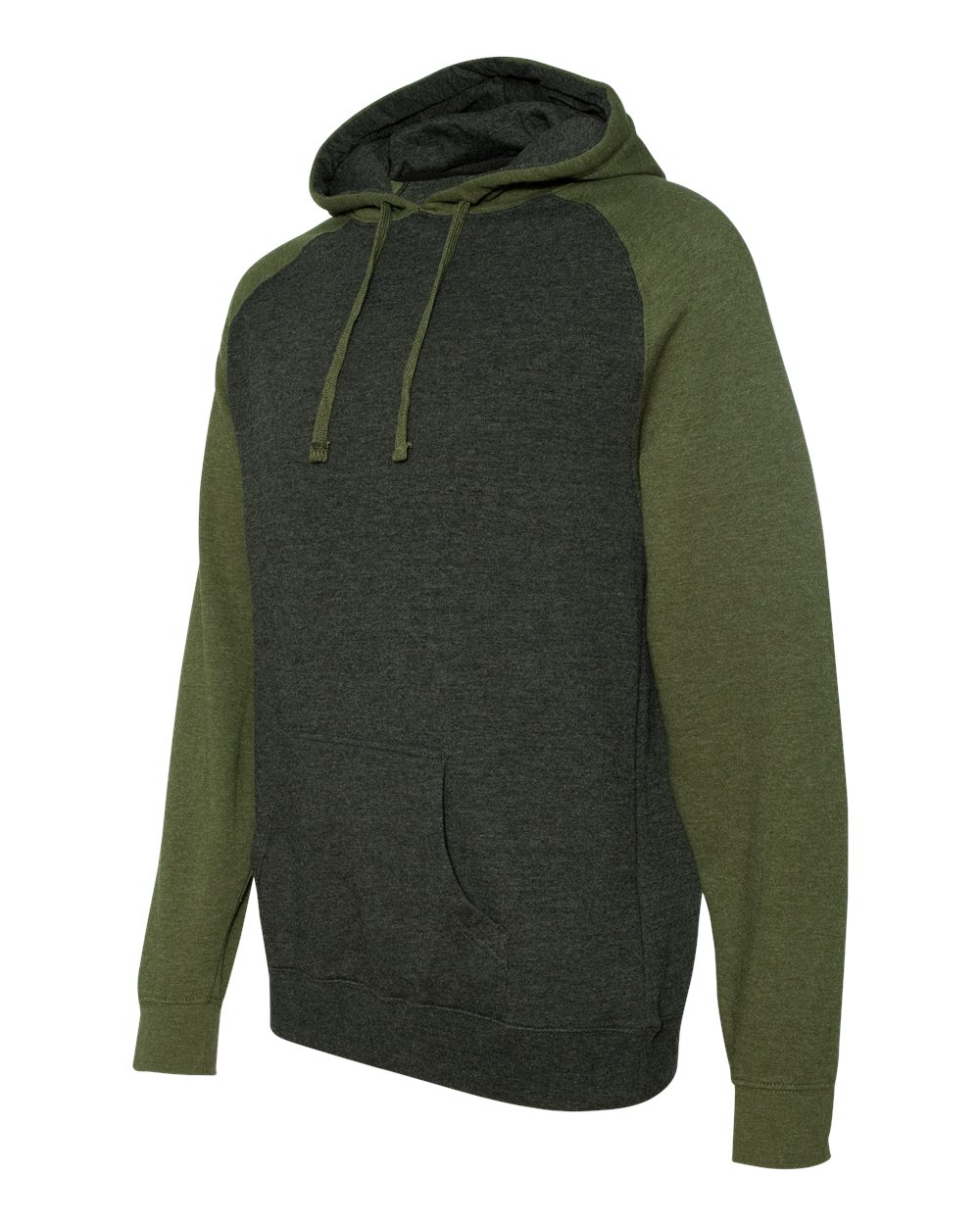 Independent Trading IND40RPJ1 Charcoal Heather / Army Heather
