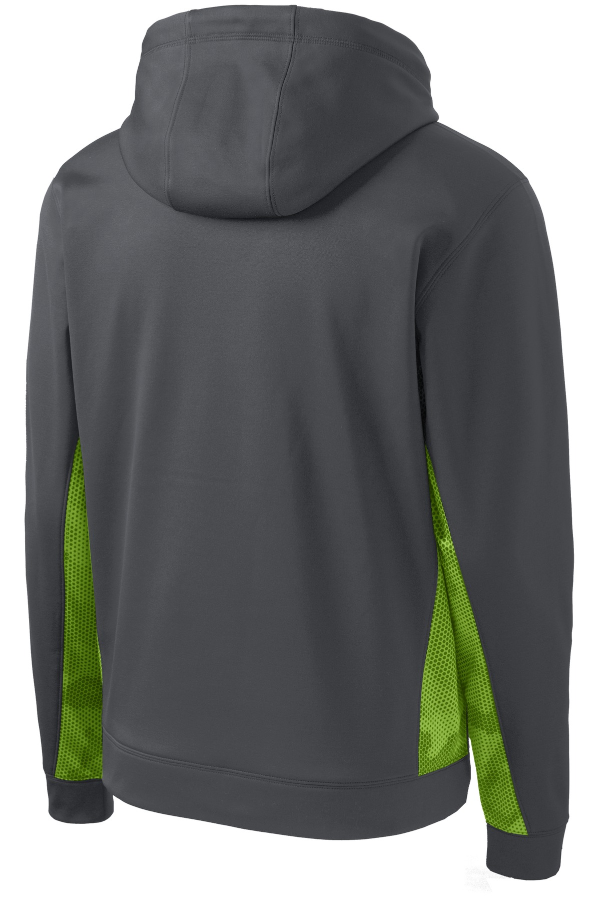 Sport-Tek YST239 Dark Smoke Gray / Lime