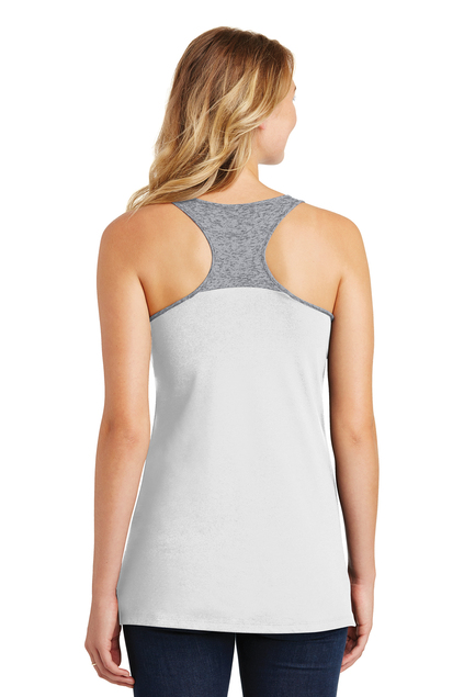 District DT265 White / Heather Nickel