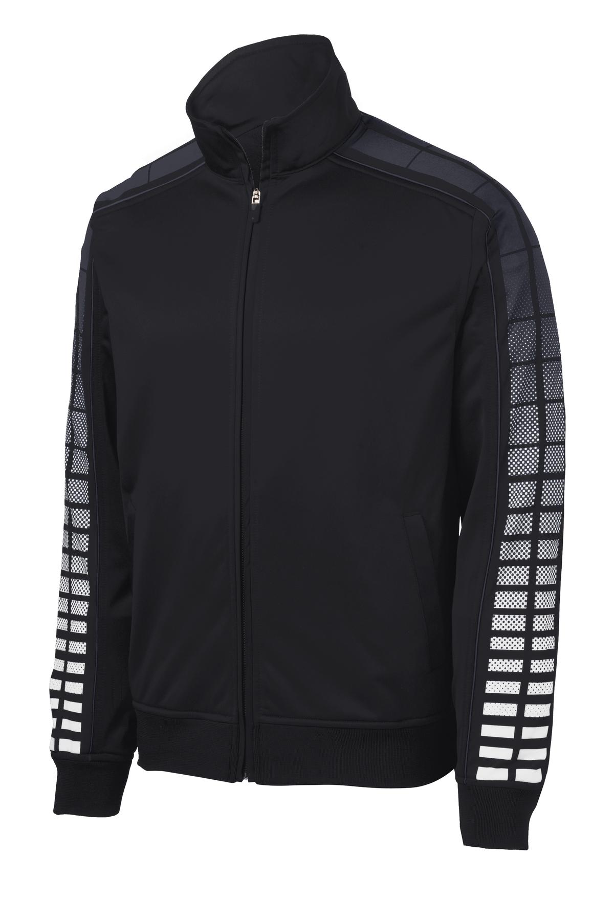Sport-Tek JST93 Black / Iron Gray