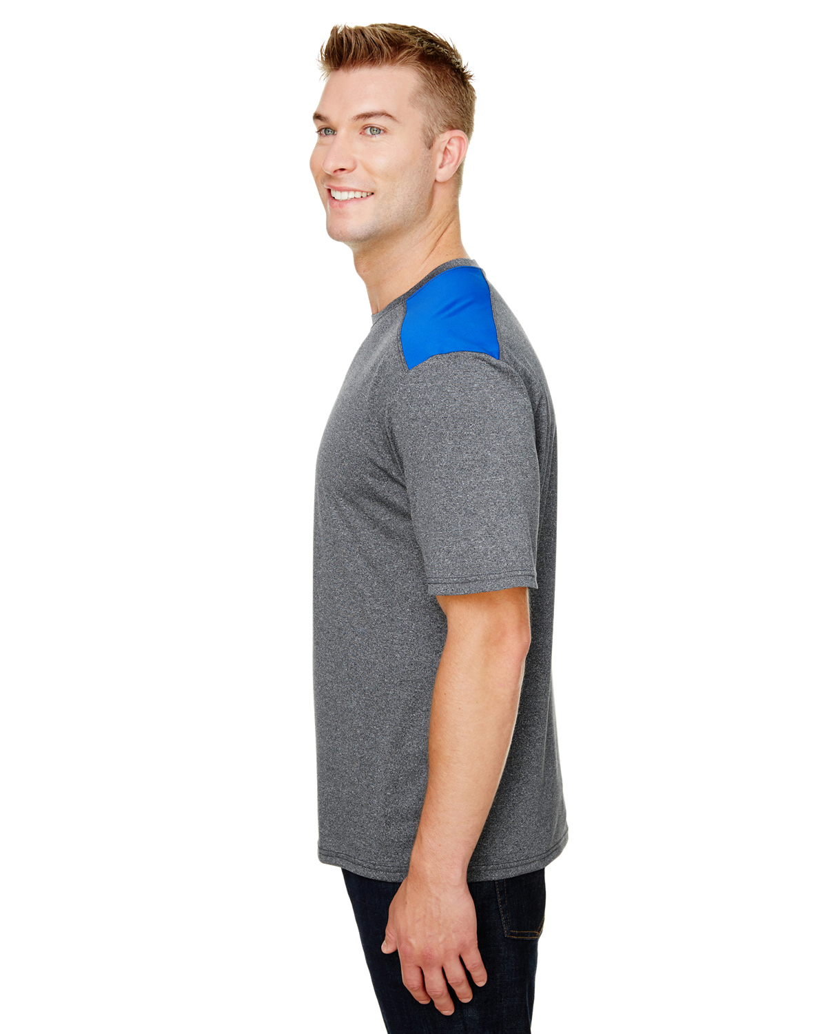 A4 N3100 Heather / Royal