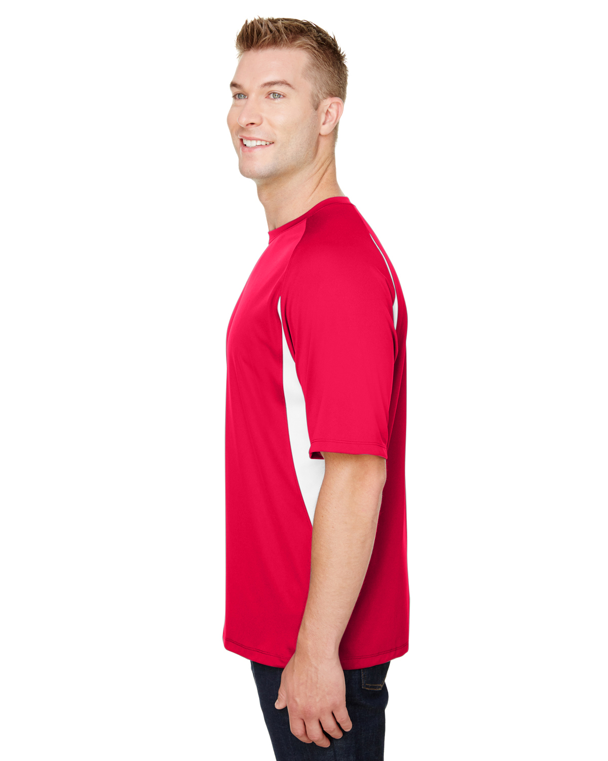 A4 N3181 Scarlet / White