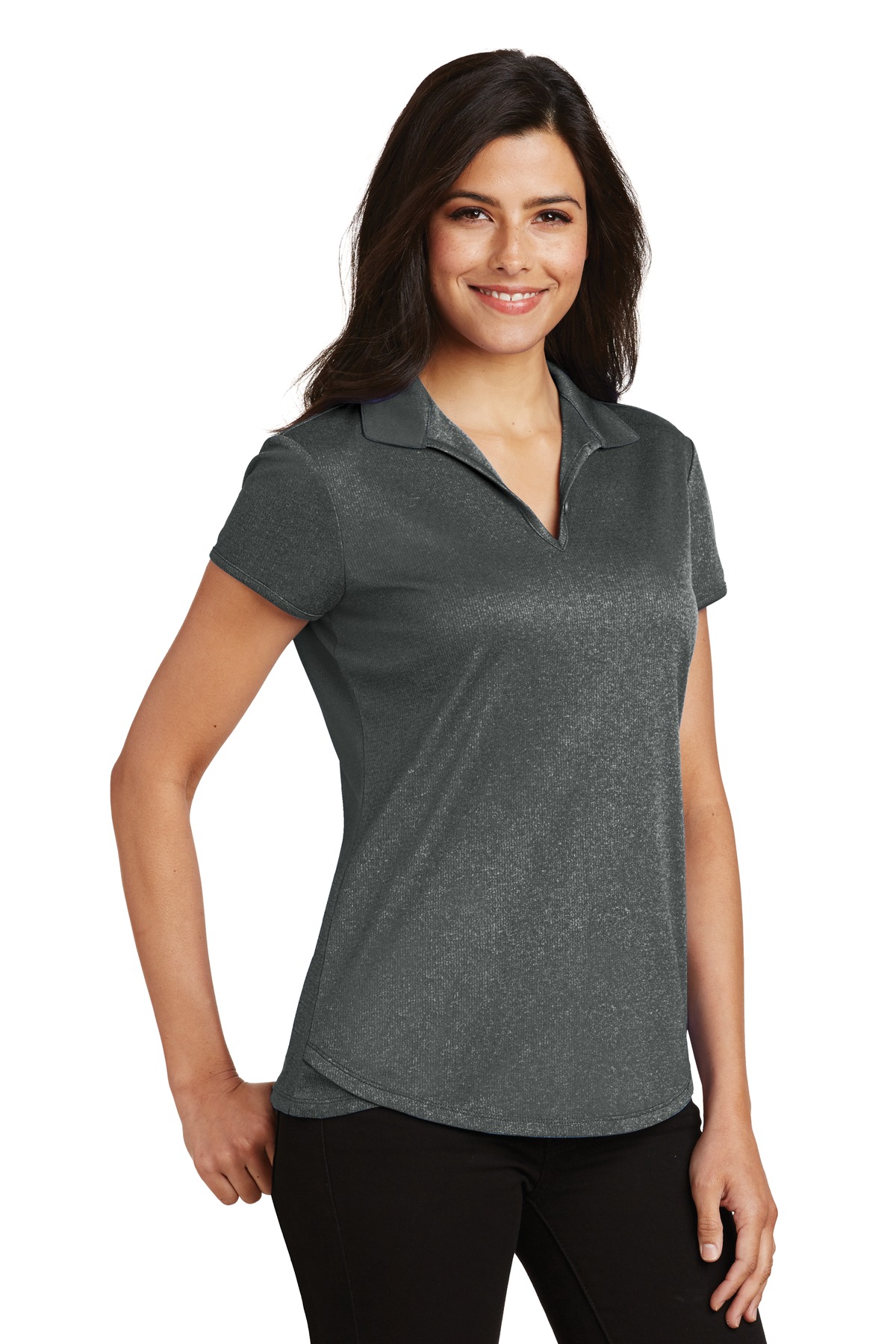 Port Authority L576 Charcoal Heather