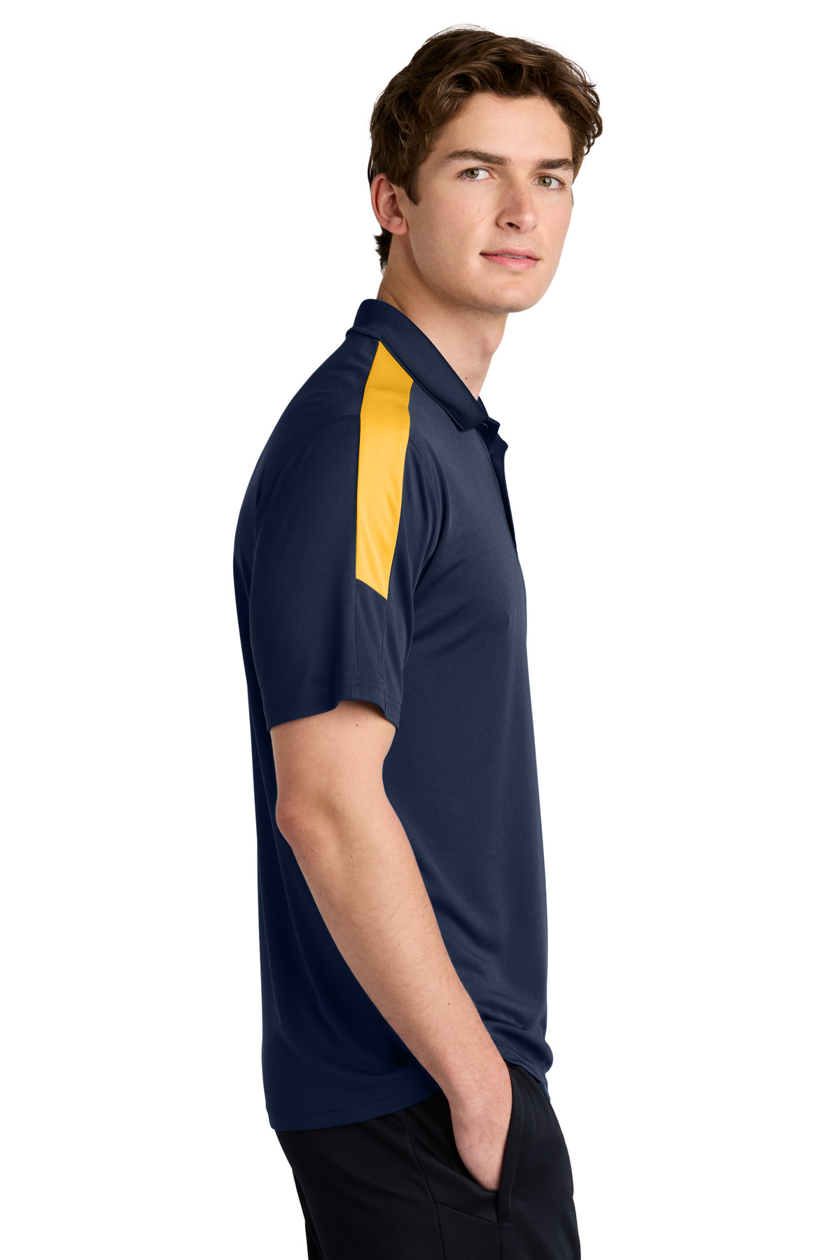 Sport-Tek ST104 True Navy / Gold
