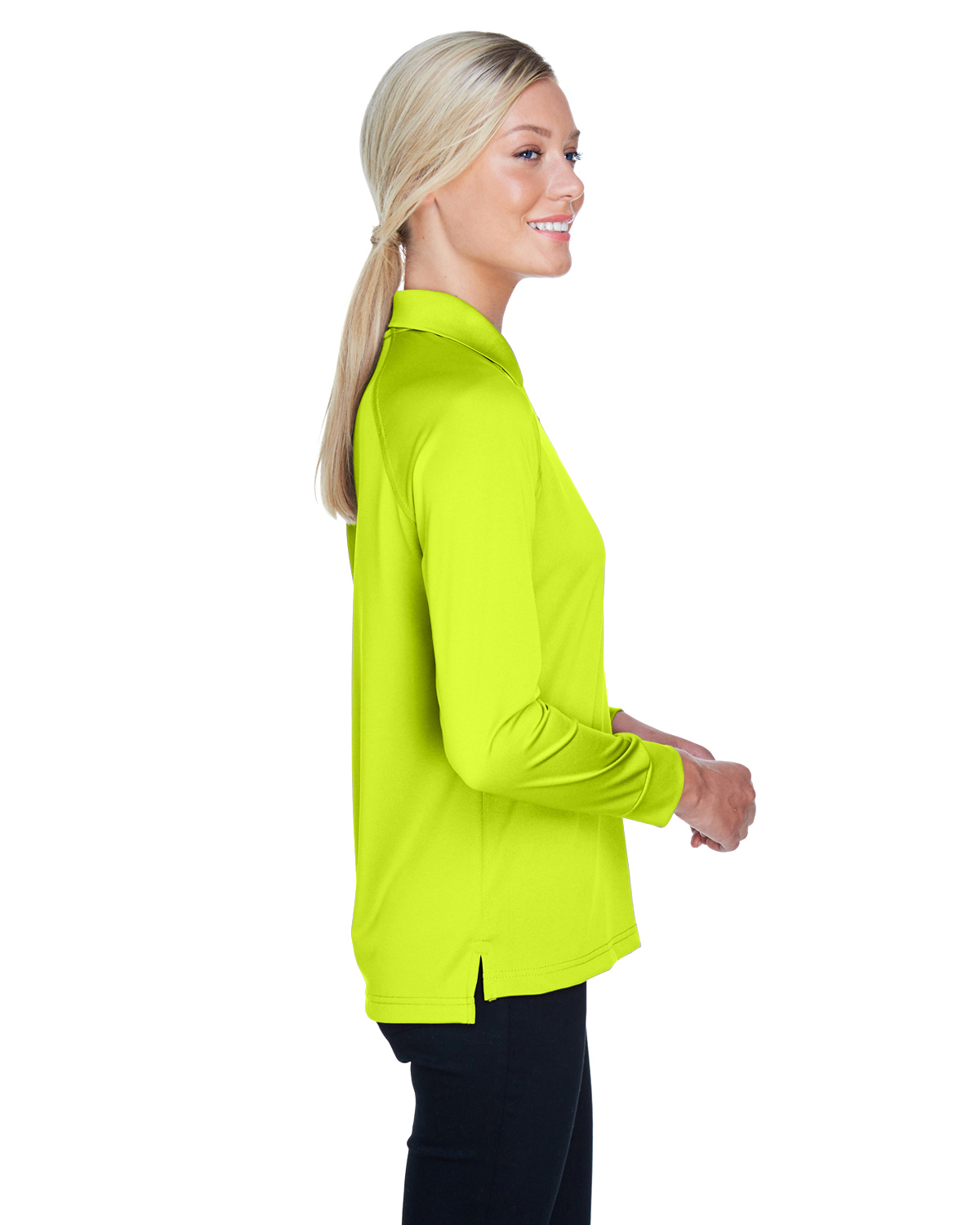 Harriton M211LW Safety Yellow