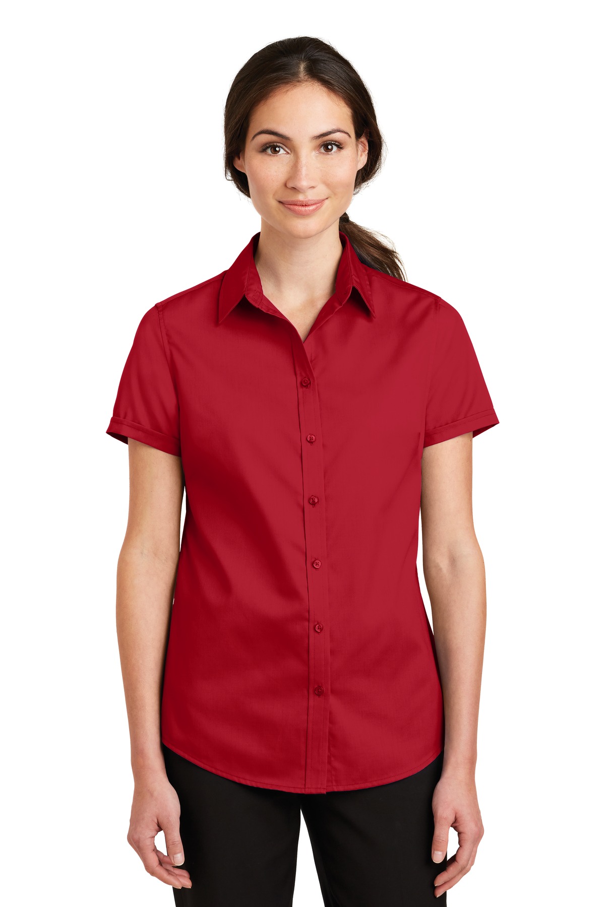 Port Authority L664 Rich Red