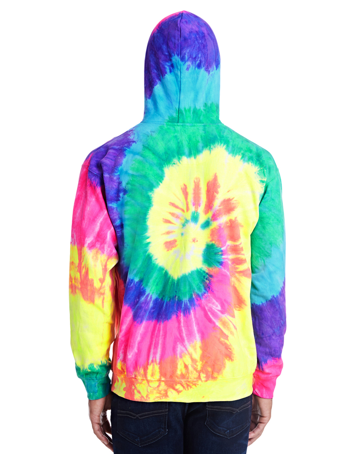Tie-Dye CD877 Neon Rainbow