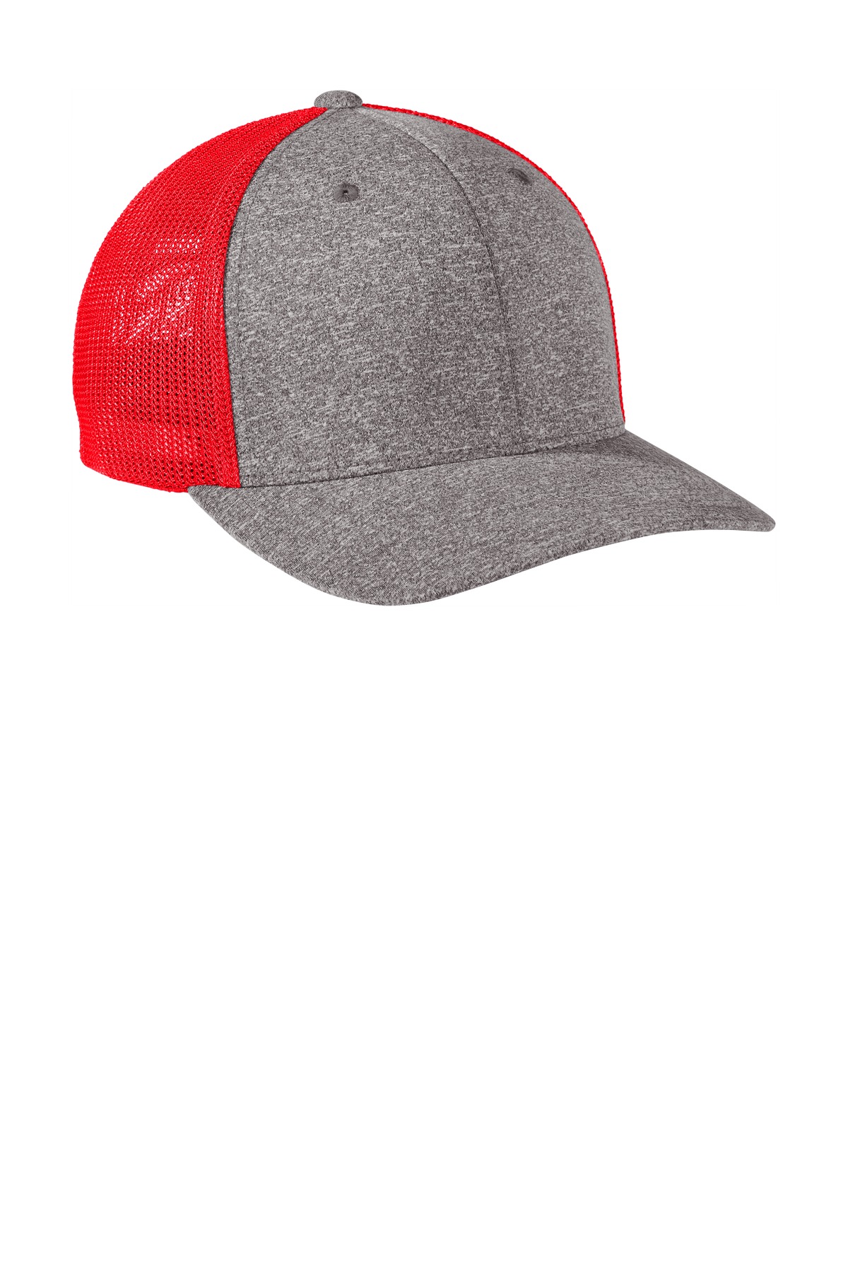 Port Authority C302 True Red / Gray Heather