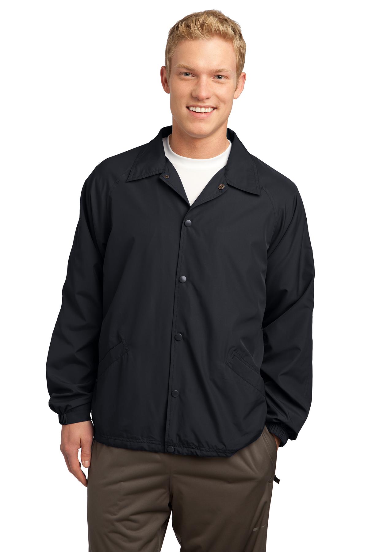 Sport Tek Sideline Jacket Jst71 Black | Jiffy
