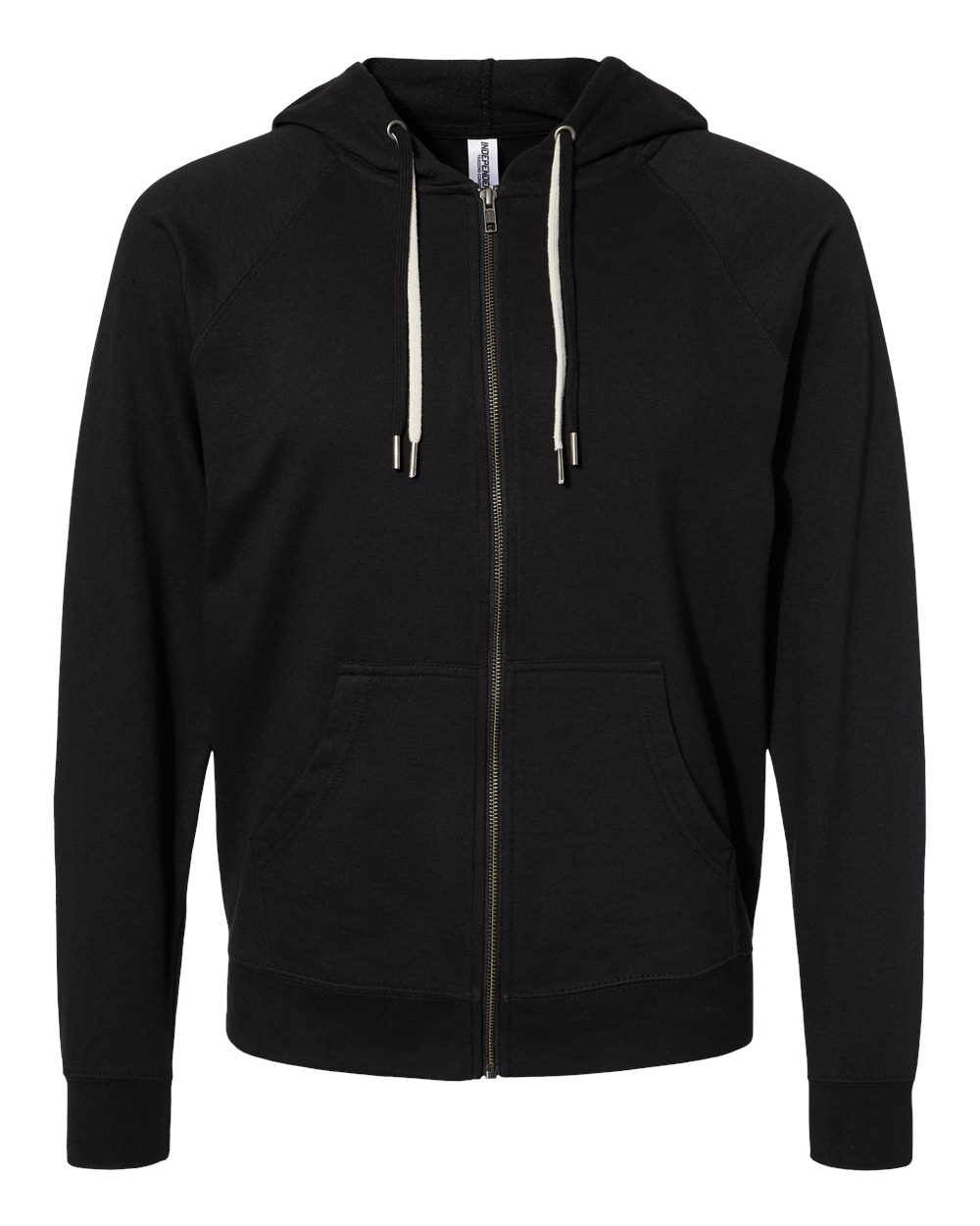 【SATIIIZ】Ripeon Punching Summer Hooded Zip-Up Independent Trading Unisex Lightweight Loopback Terry Zip