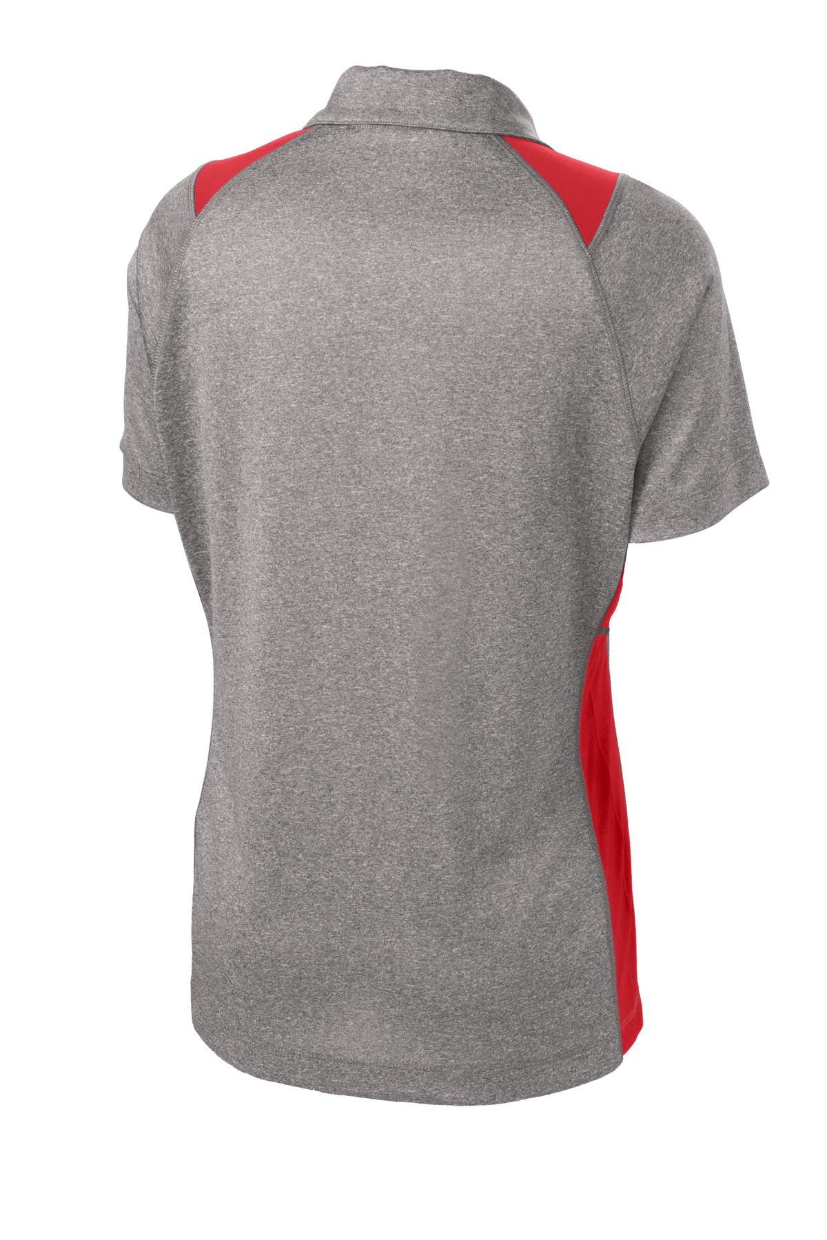 Sport-Tek LST665 Vintage Heather / True Red