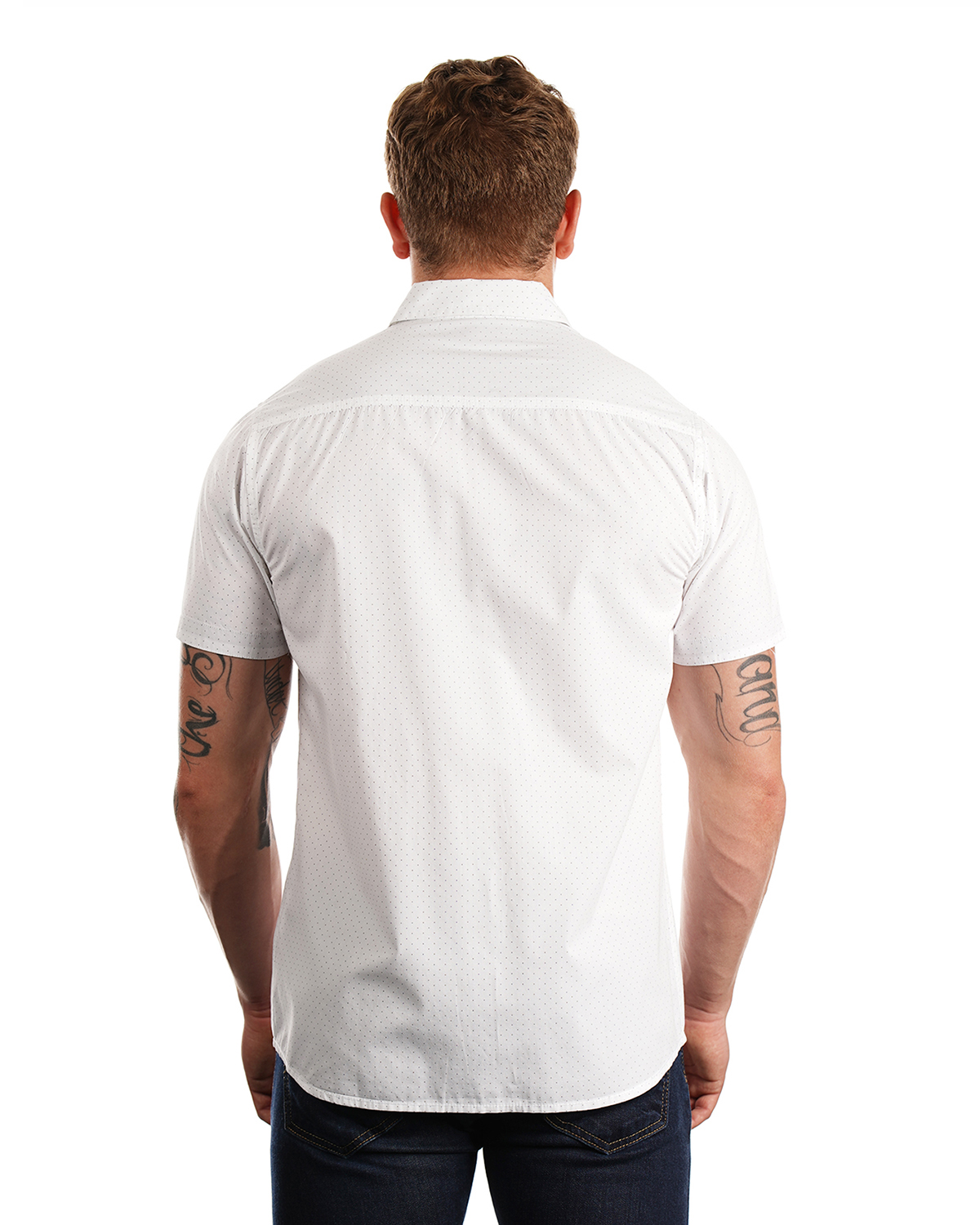 Burnside 9290 White / Black Dot