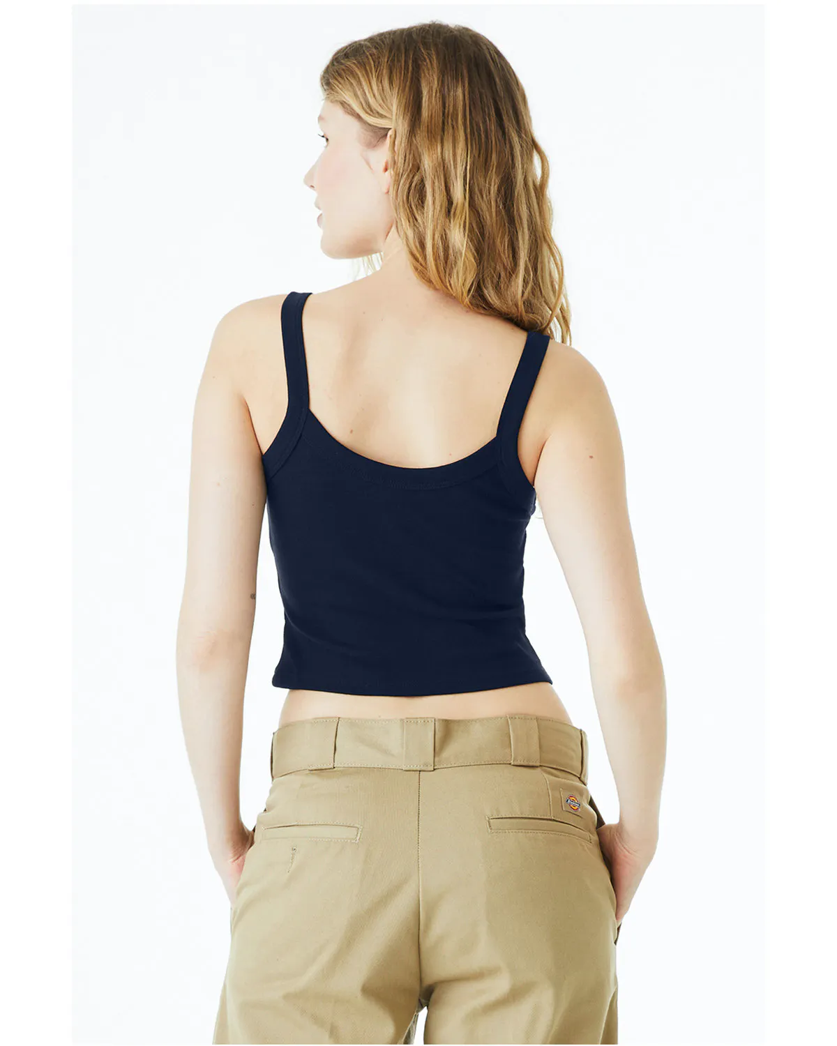 Bella Canvas Women's Micro Ribbed Scoop Tank 1012 Be
