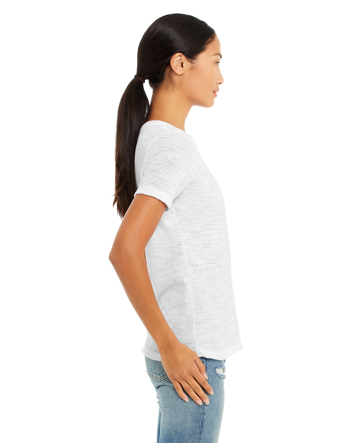 Bella + Canvas 6416 White Slub