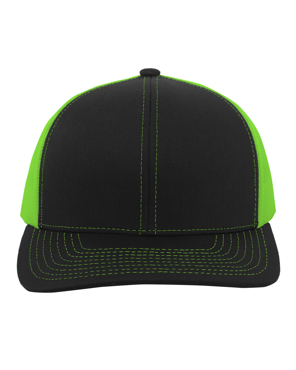 Pacific Headwear 0104PH Black / Neon Green