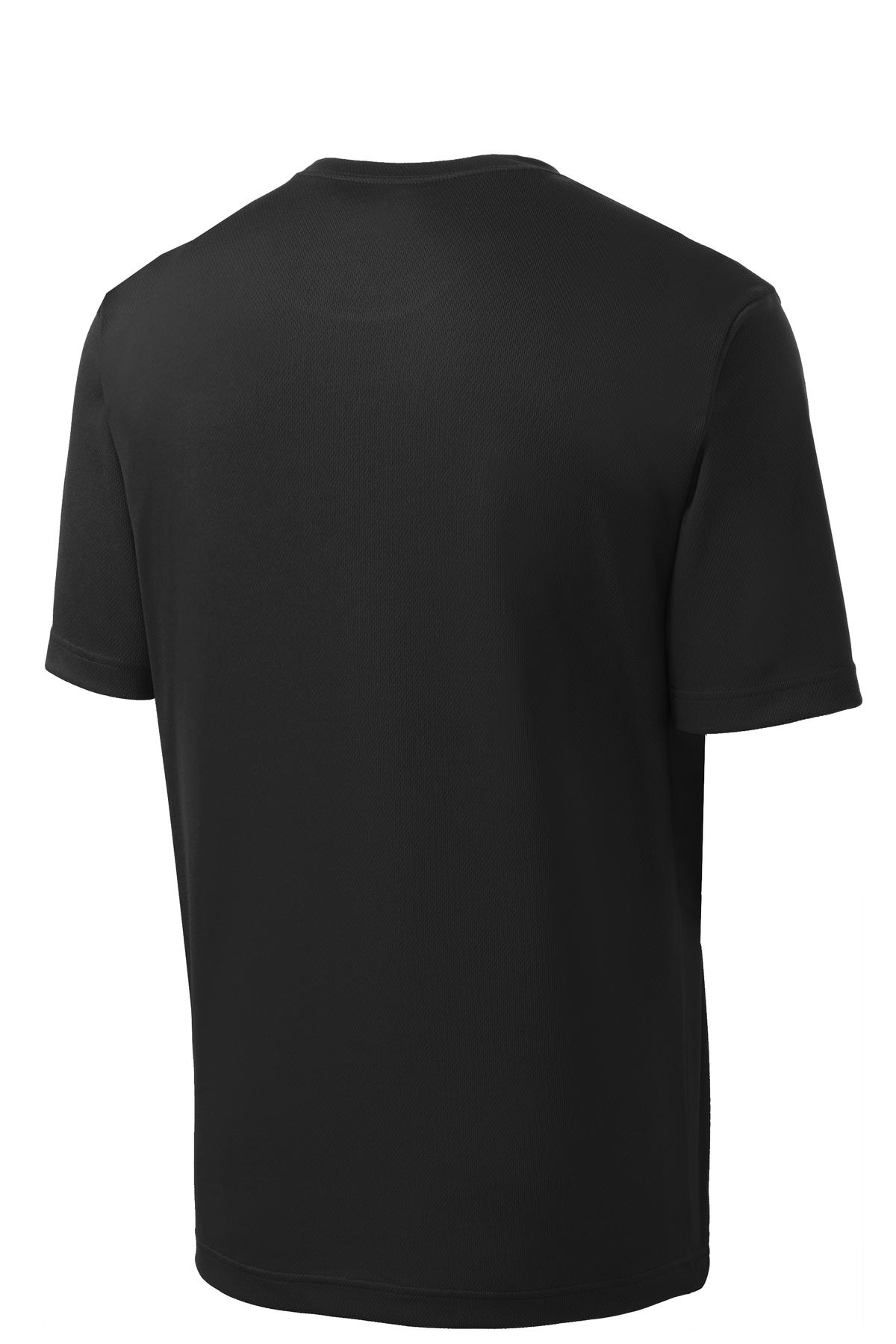 Sport Tek Unisex Posi Charge Racer Mesh Tee St340 Black | Jiffy