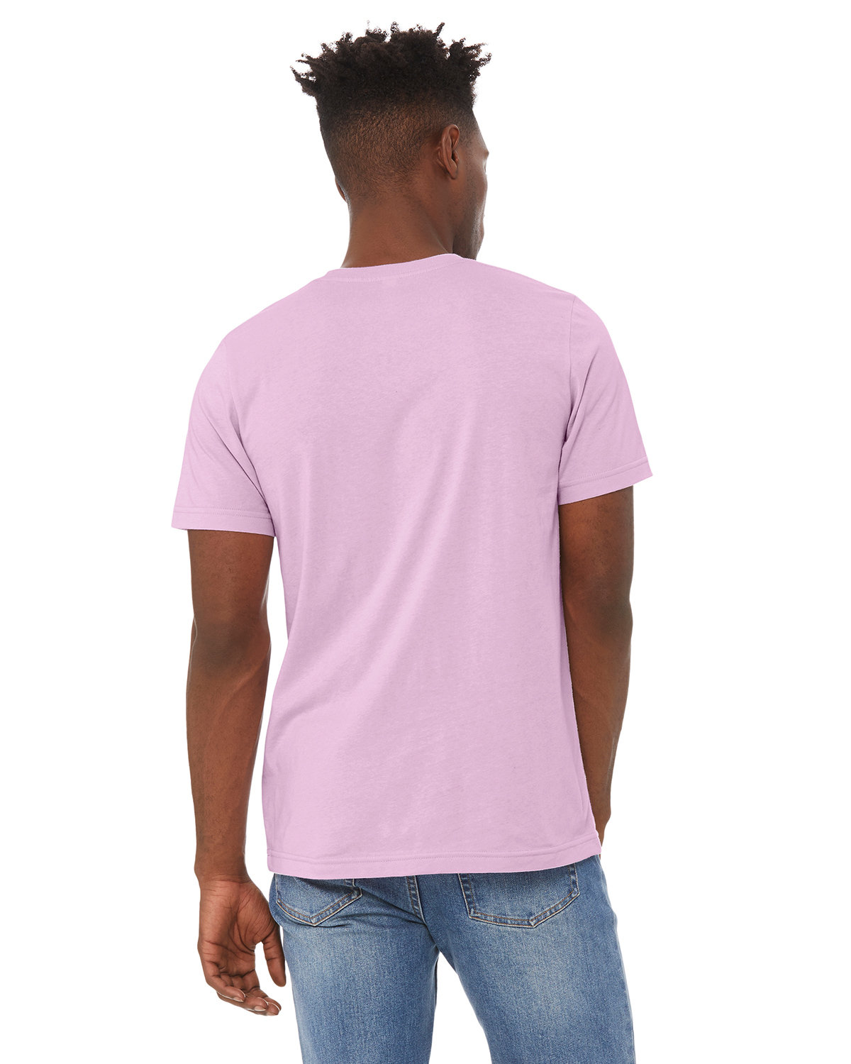 Bella Canvas Unisex Jersey T Shirt 3001 C Lilac | Jiffy
