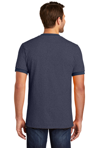 Port & Company PC54R Heather Navy / Navy