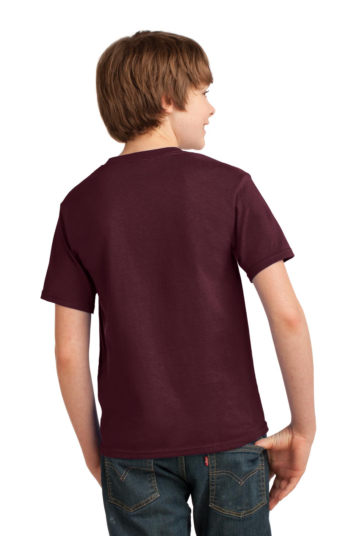 Port & Company PC61Y Athletic Maroon