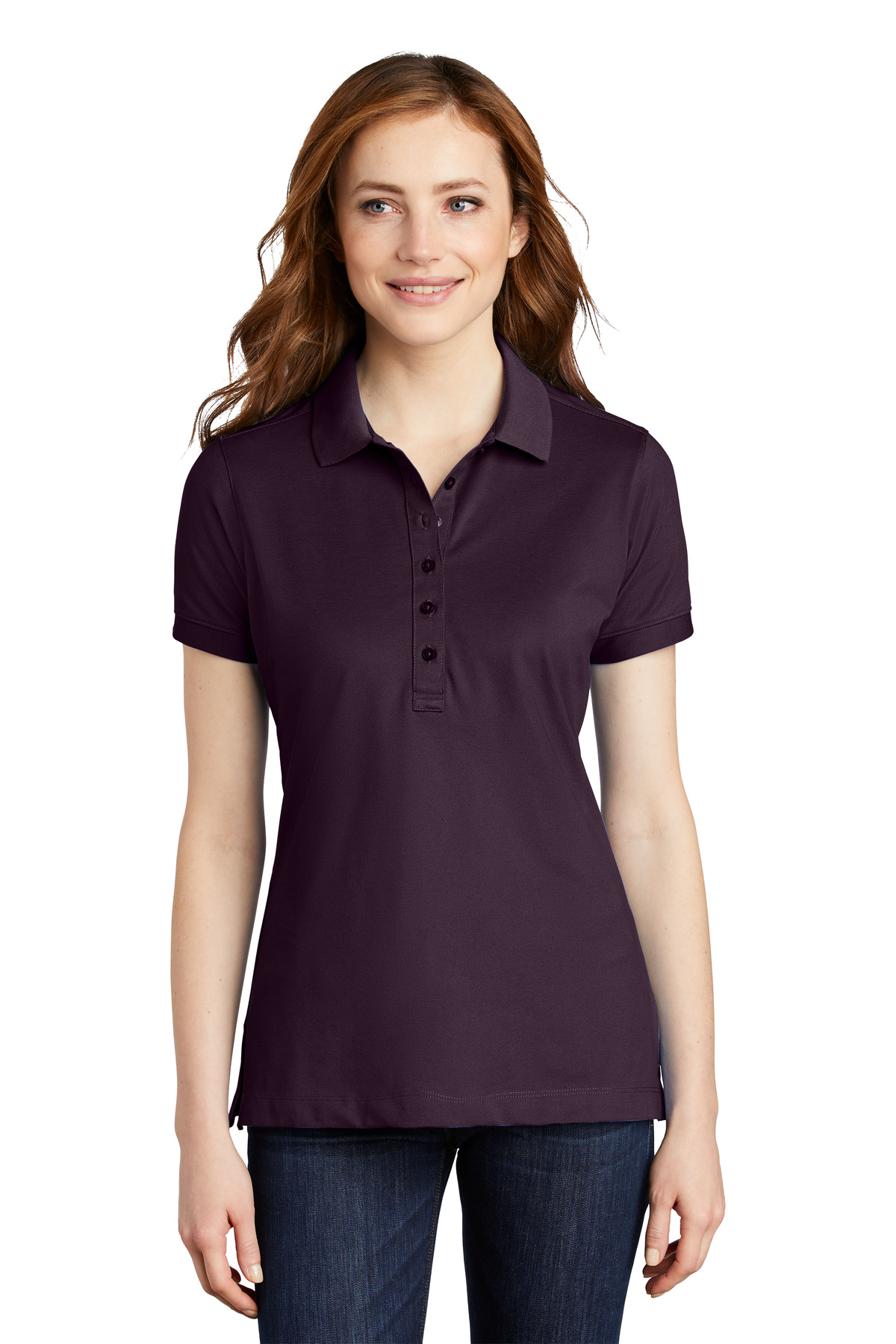 Port Authority L555 Aubergine Purple
