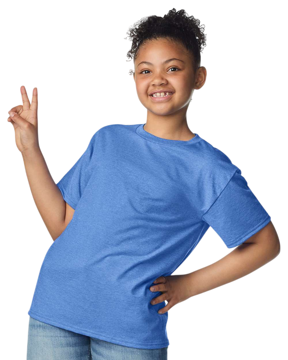 Gildan G300B Heather Royal