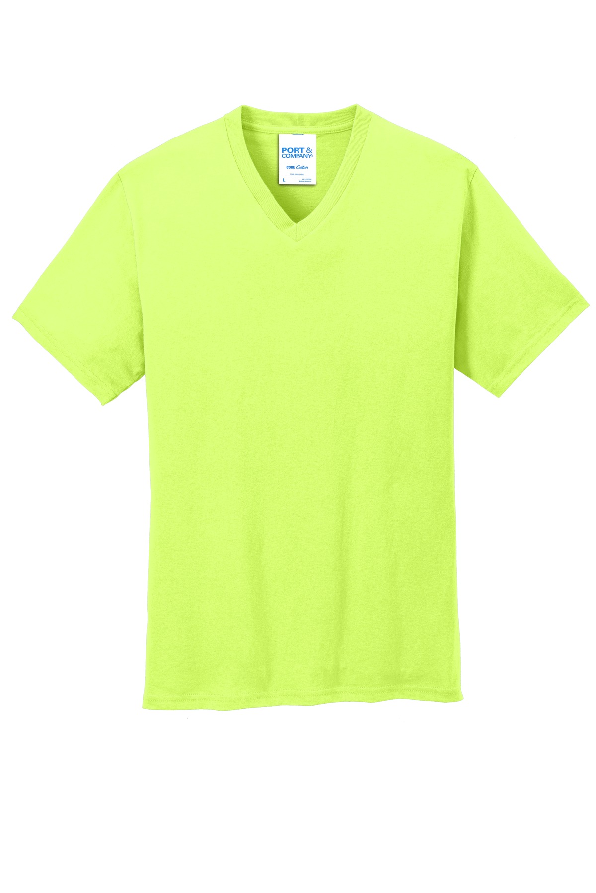 Port & Company PC54V Neon Yellow