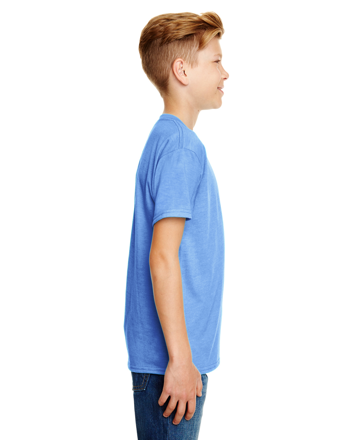 Anvil 990B Heather Royal Blue