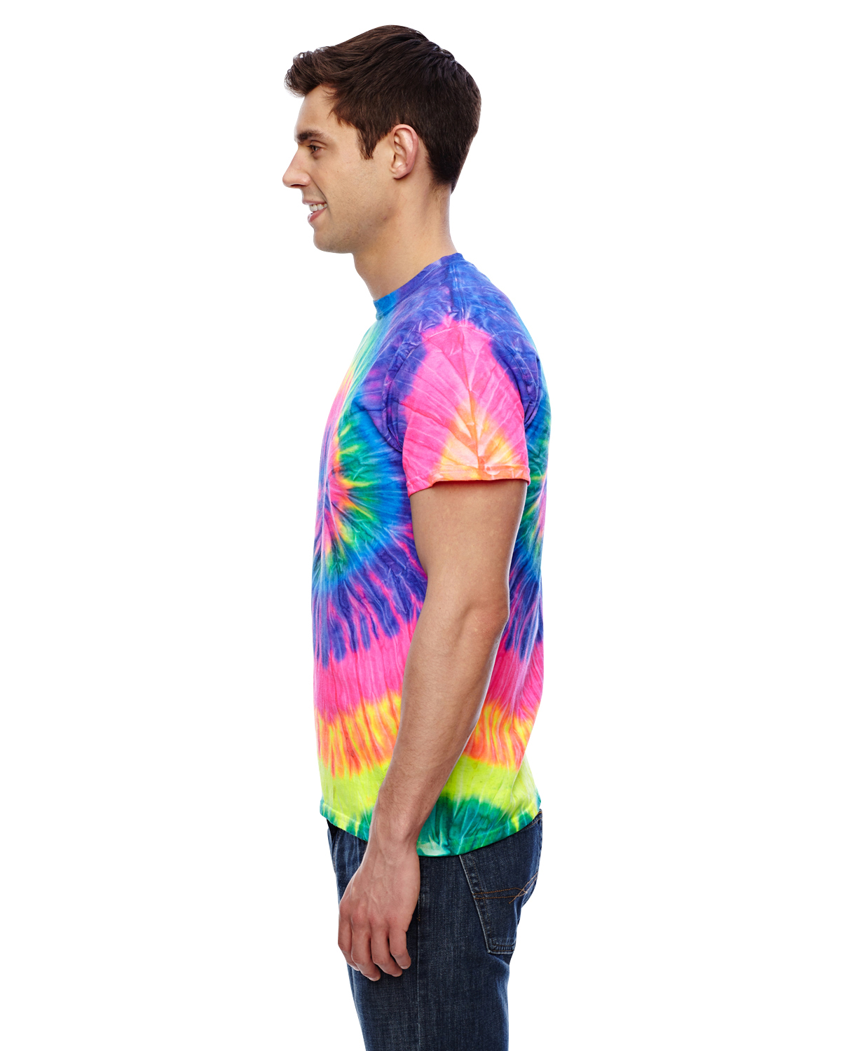 Tie-Dye CD100 Neon Rainbow