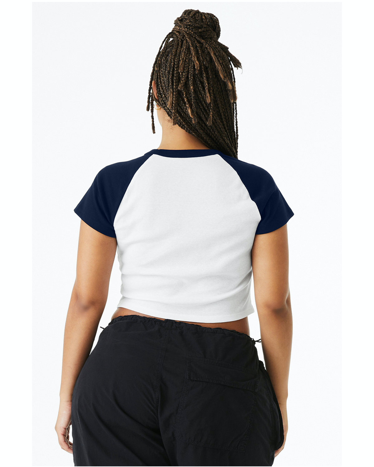 Bella + Canvas 1201BE White / Navy