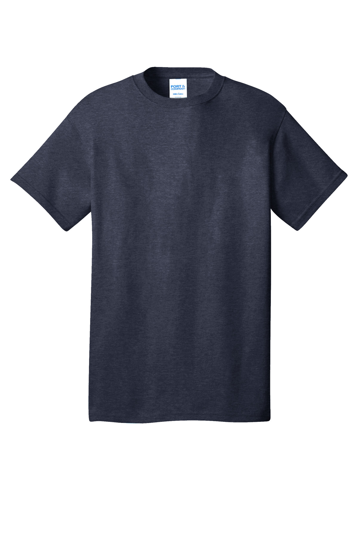 Port & Company PC54T Heather Navy
