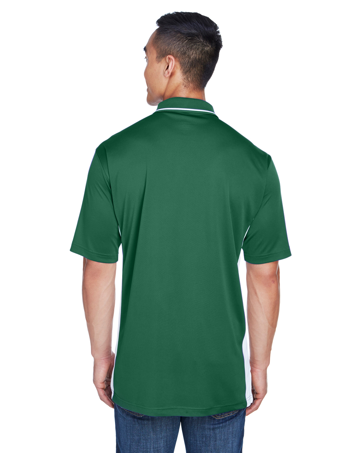 UltraClub 8406 Forest Green / White