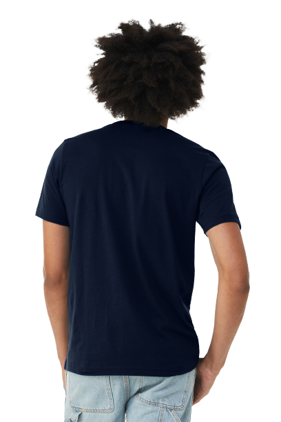 Bella + Canvas 3001CVC Solid Navy Blend