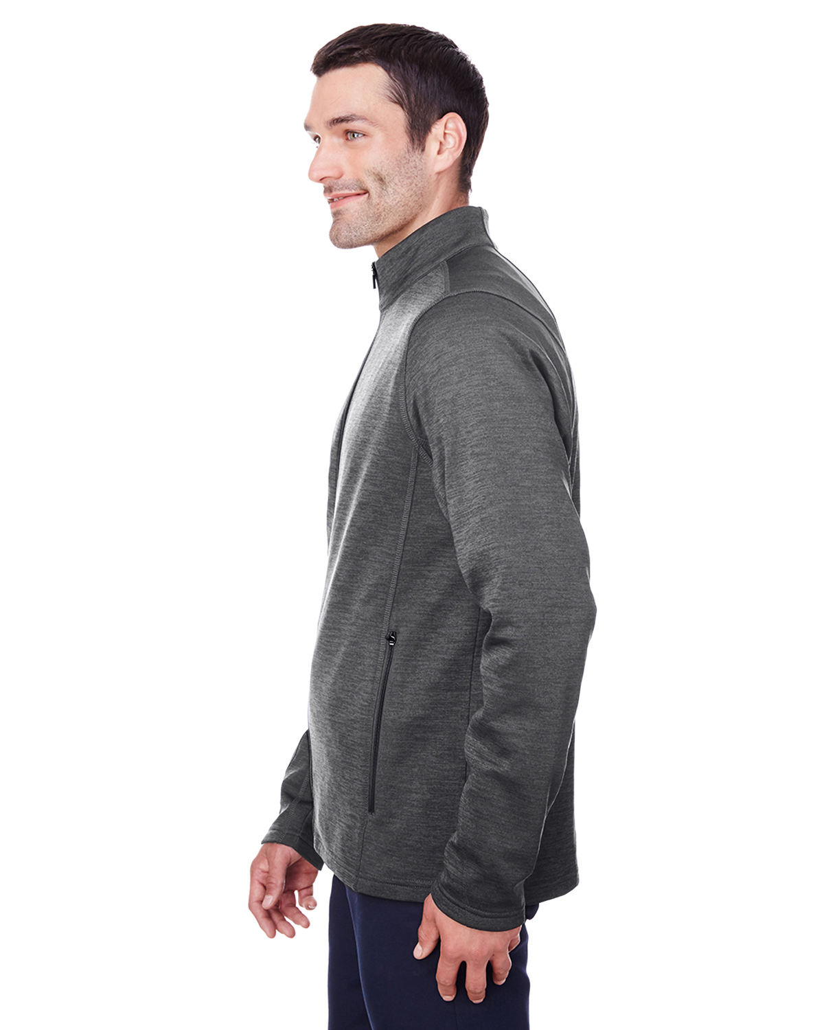 Ash City - North End NE712 Carbon Heather / Black