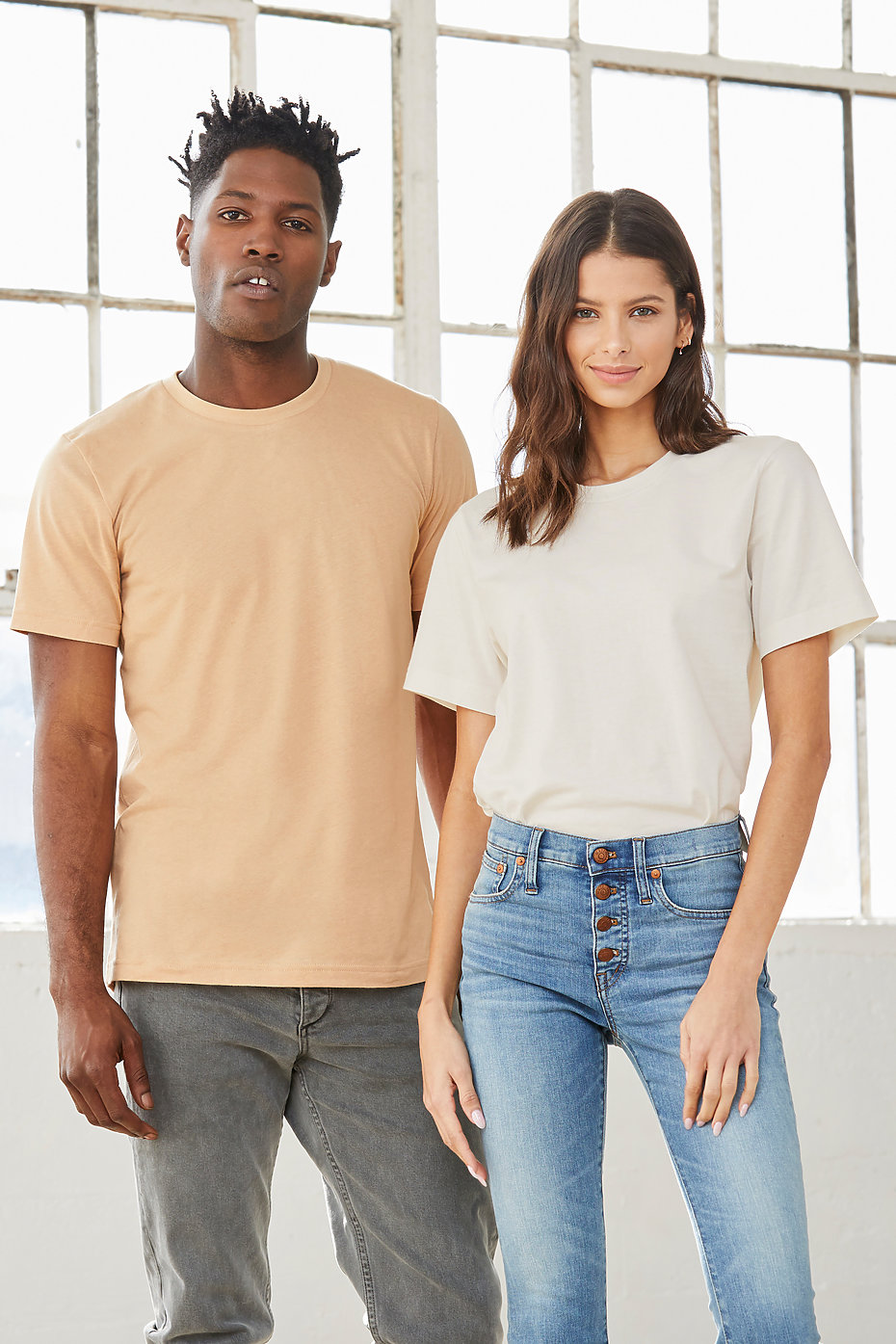 Bella + Canvas 3001C Heather True Royal