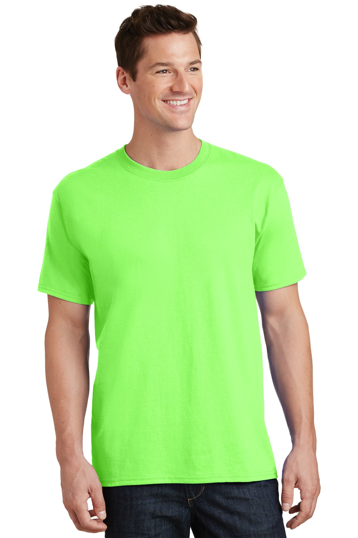 Port & Company PC54T Neon Green