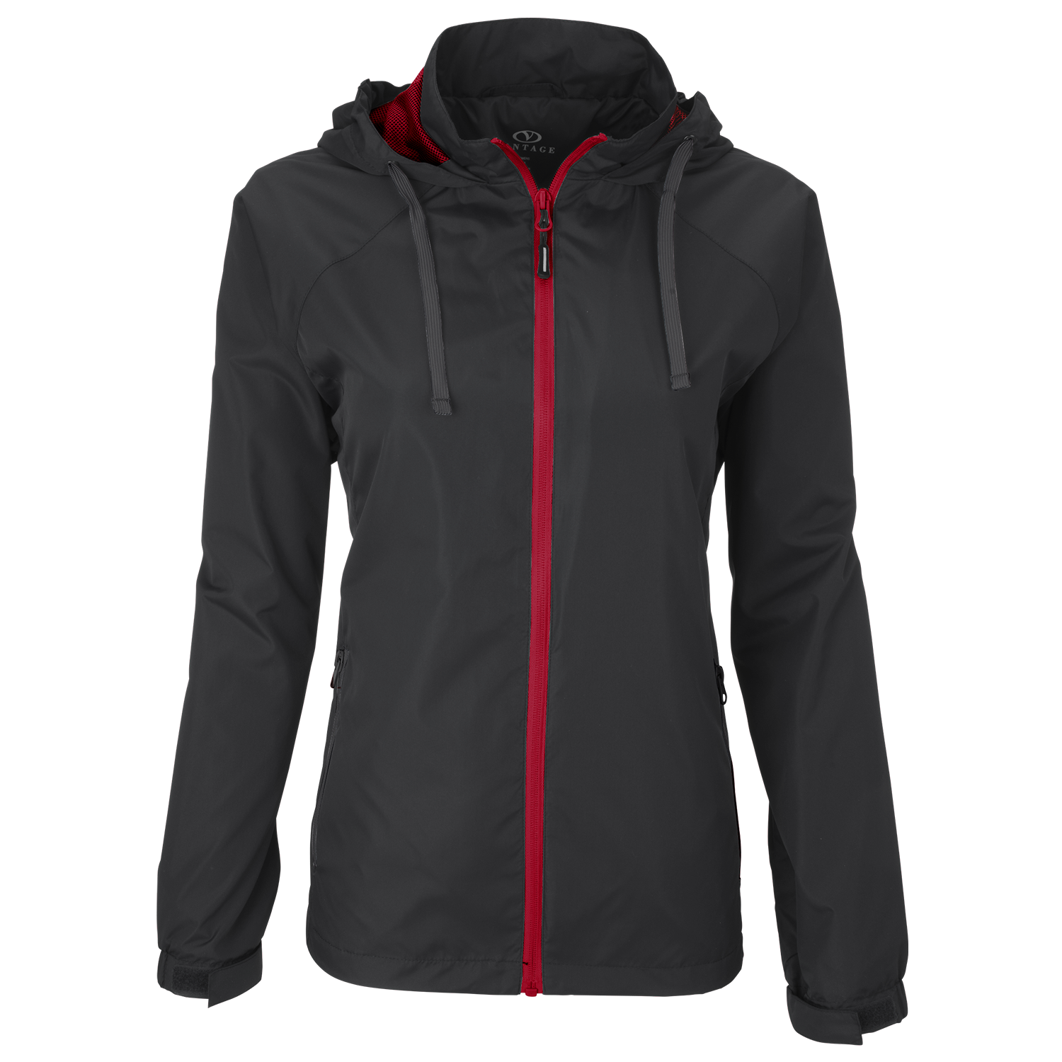 Vantage 7163 Dark Gray With Sport Red