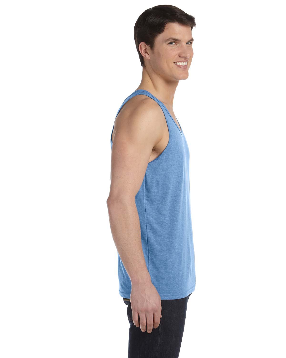 Bella + Canvas 3484BC Blue Triblend