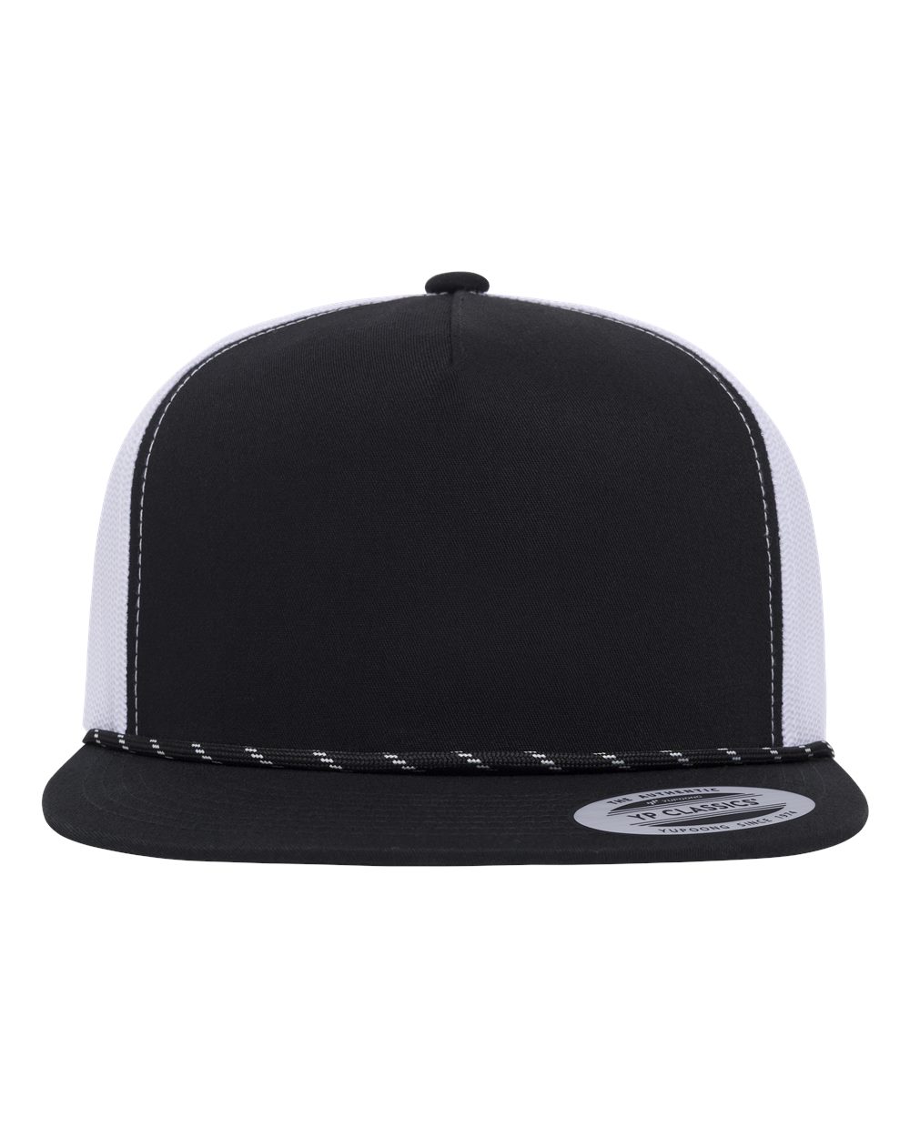 Yupoong 6006BD Black/ White