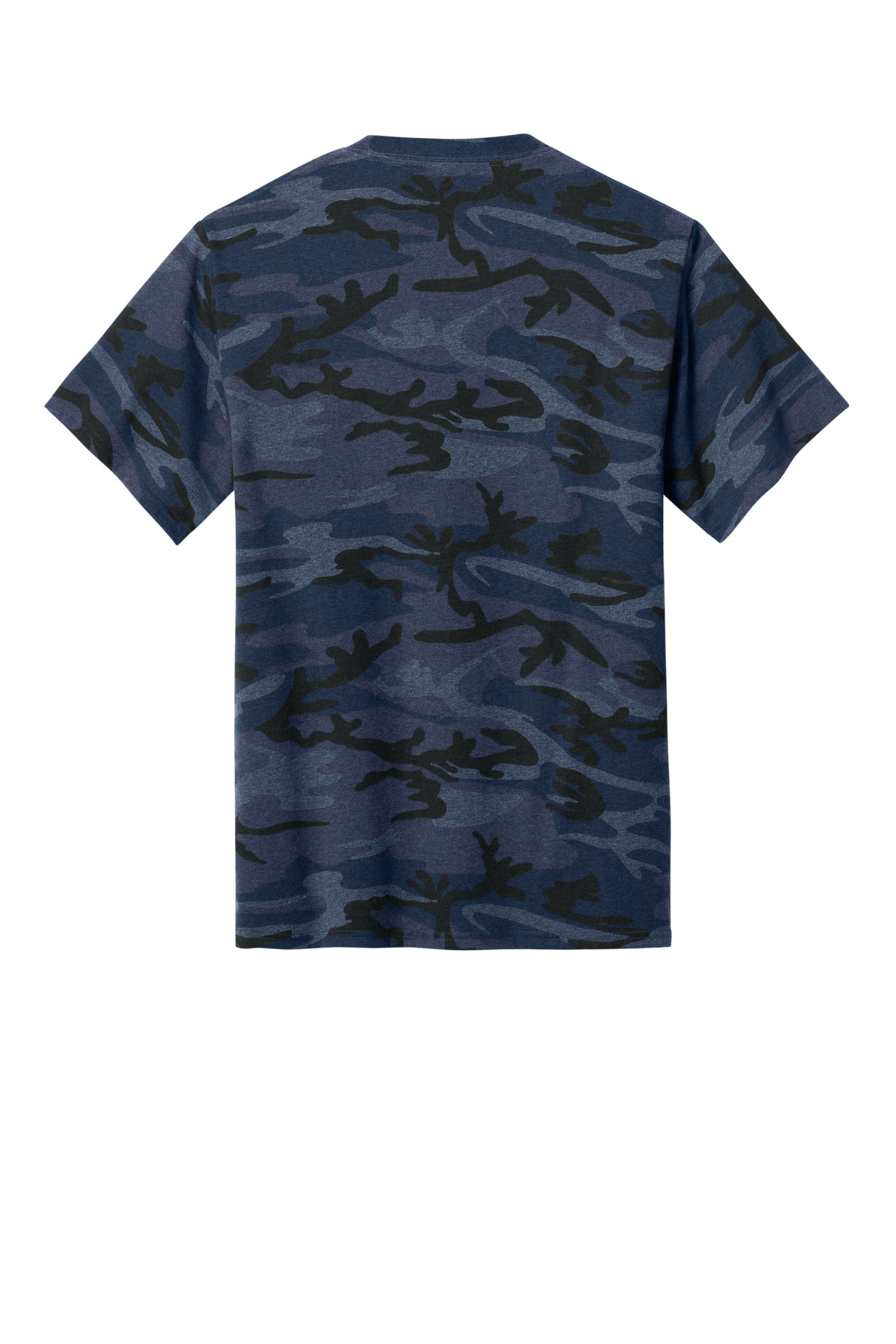 Port & Company PC54C Heather Navy Camo